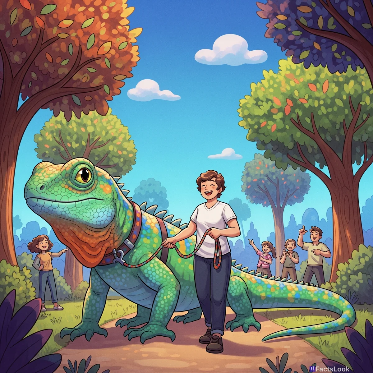 Don't Forget to Leash Your Lizard in South Australia!