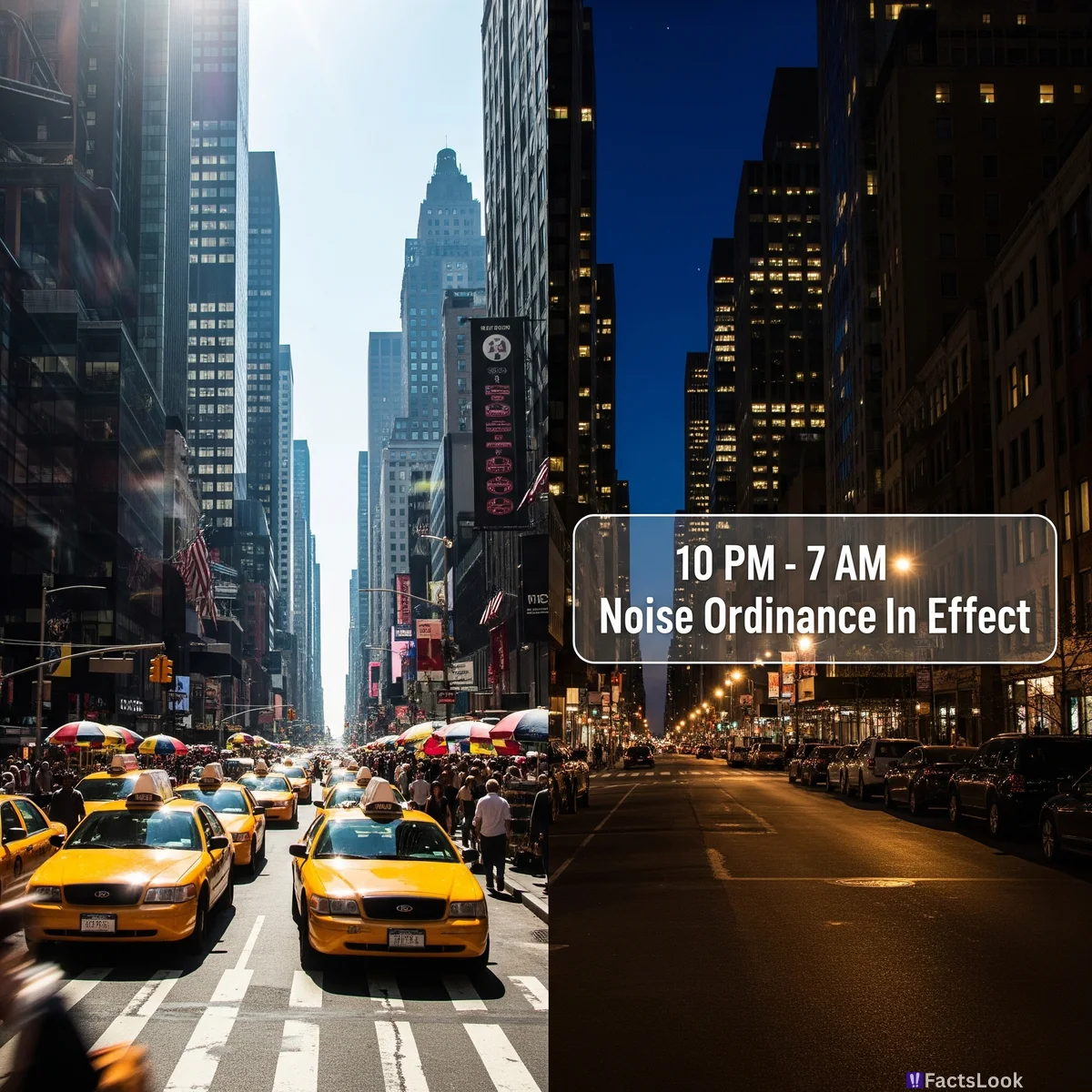 No Loud Noises After 10 PM...and Before 7 AM (New York City, USA)