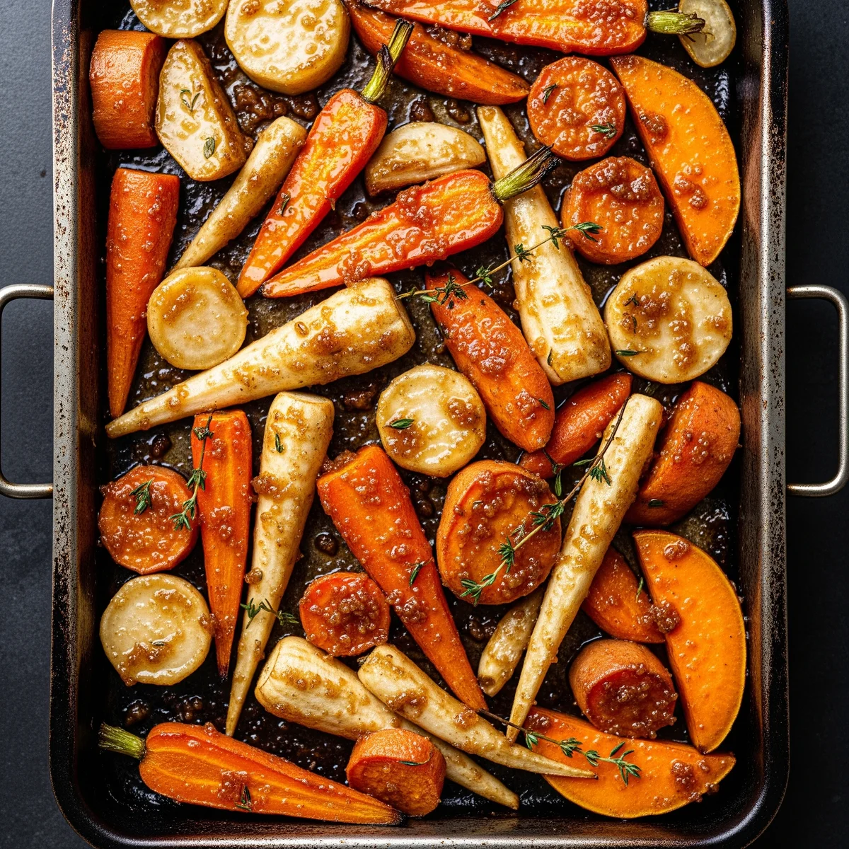 7. Brown Sugar Roasted Vegetables