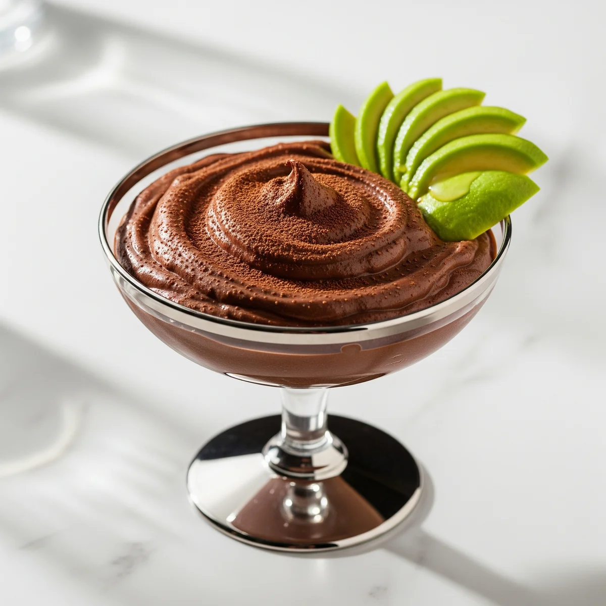 2. Chocolate Avocado Mousse